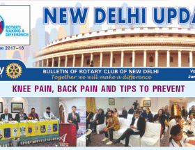 Dr. Ankit Gupta At Event Organised By Rotary Club